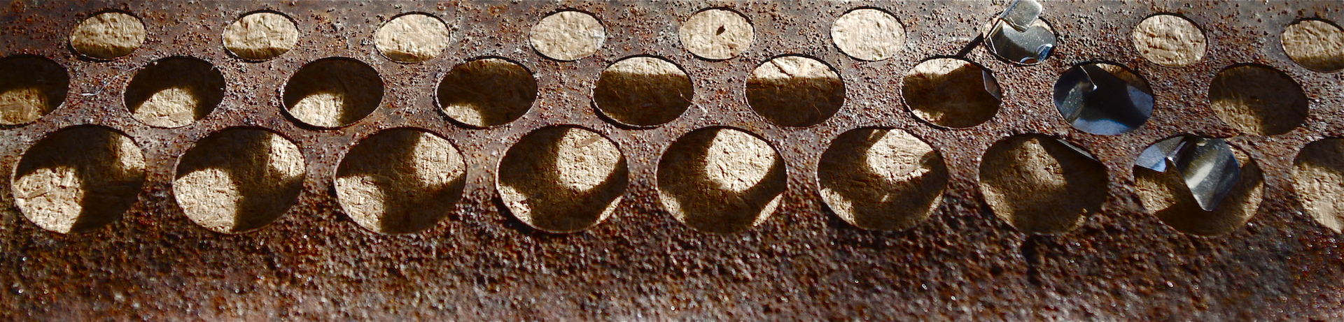 holes in metal